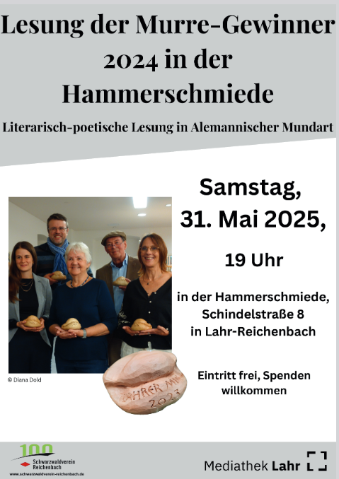 Lahrer Murre am 31. Mai 2025 in der Hammerschmiede Reichenbach
